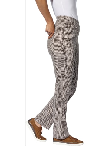 WITT WEIDEN Hose in Braun/ Creme