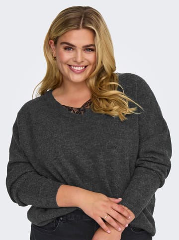 Sweter w kolorze antracytowym