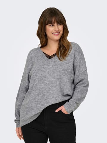 Sweter w kolorze szarym