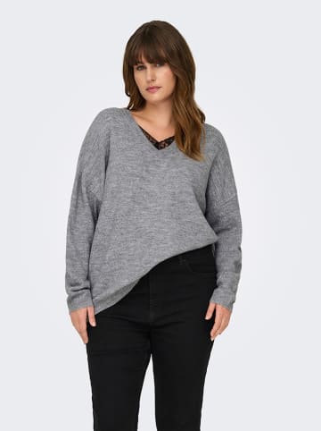 Sweter w kolorze szarym