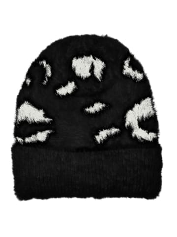 Mütze in Schwarz/ Weiß