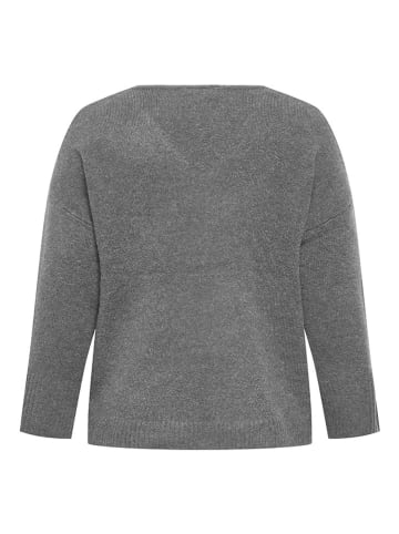 Sweter w kolorze szarym