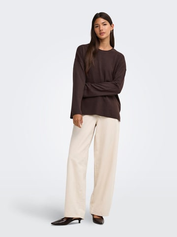 Pullover in Braun