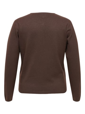 Cardigan in Braun