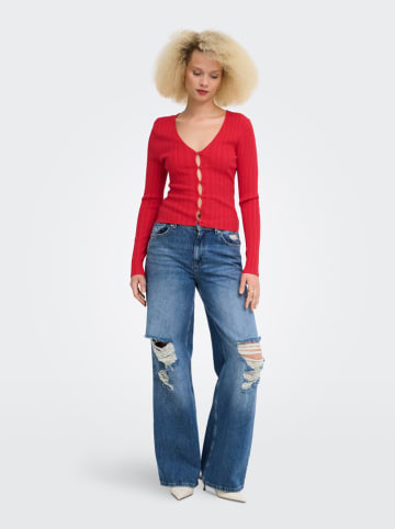 Cardigan in Rot