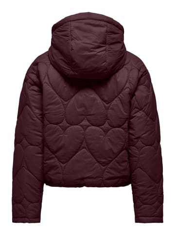 Übergangsjacke in Bordeaux