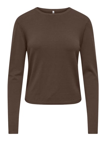 Sweter w kolorze brązowym