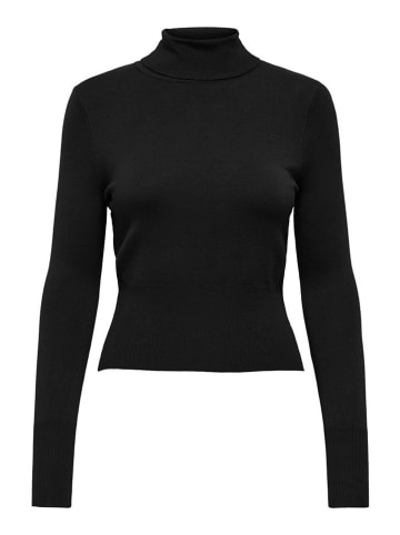 Rollkragenpullover in Schwarz