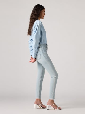 Dżinsy "721" - Skinny fit - w kolorze błękitnym