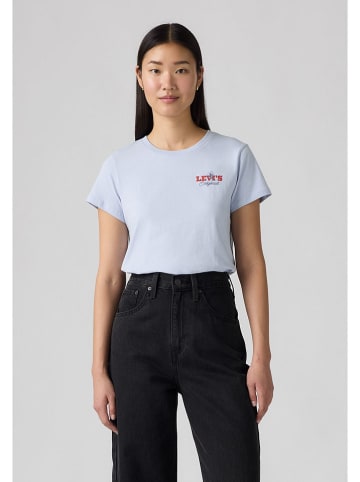 Shirt lichtblauw