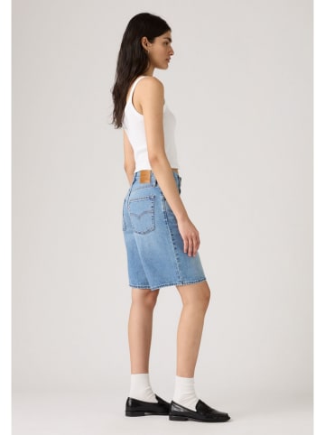 Jeans-Bermudas in Hellblau