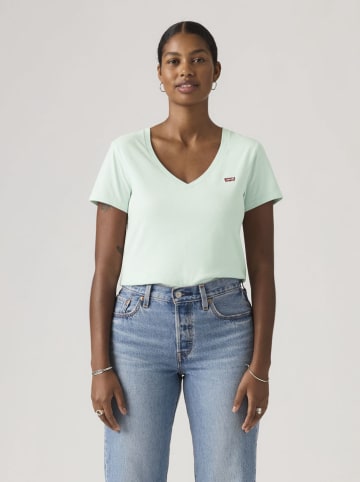 Shirt in Türkis