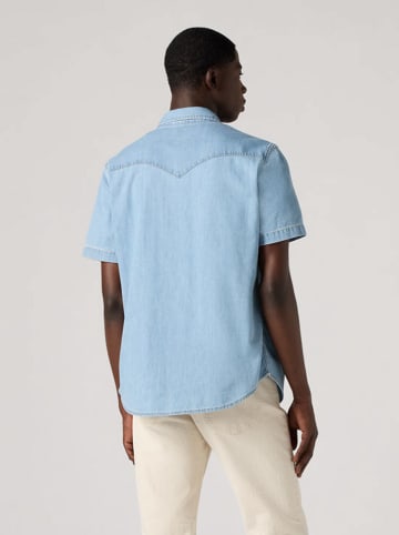 Spijkerblouse - regular fit - lichtblauw