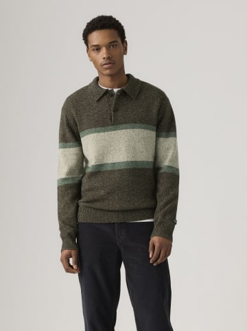 Trui "Redwood" bruin/beige