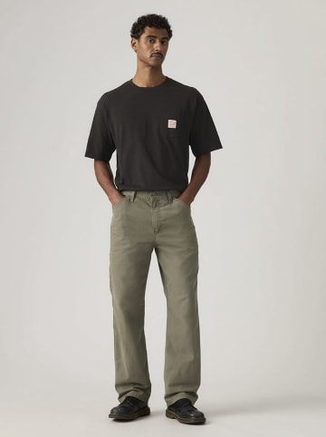Dżinsy "568" - Loose fit - w kolorze khaki