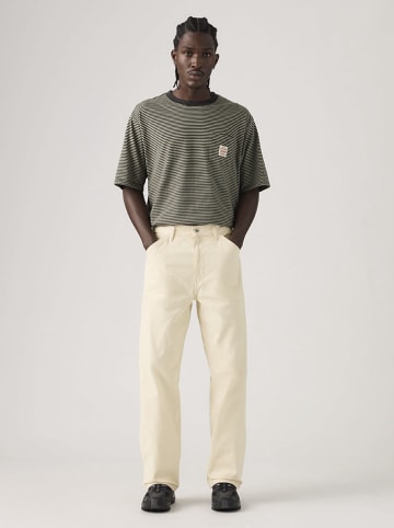 Spijkerbroek "568" - loose fit - crème