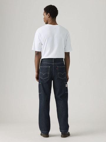 Spijkerbroek "568" - loose fit - donkerblauw