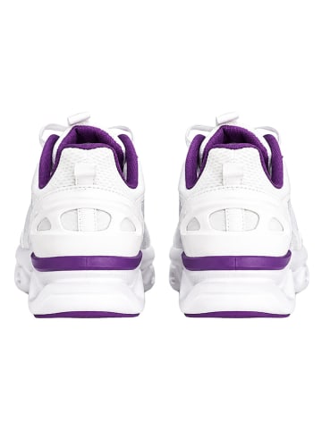 Geographical Norway Sneakers "Oriane" in Weiß/ Lila