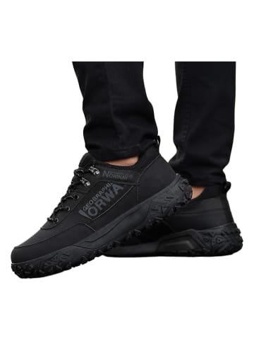 Geographical Norway Sneakersy "Opunto" w kolorze czarnym