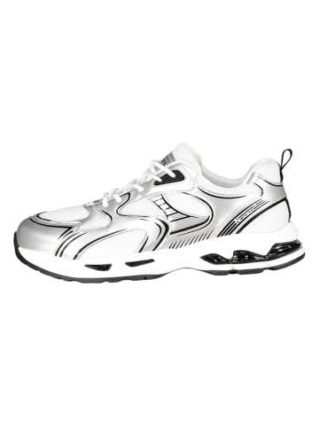 Geographical Norway Sneakers "Orfo" in Weiß/ Silber