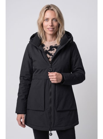 alife and kickin Parka zimowa "Malu" w kolorze czarnym