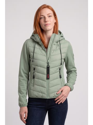 alife and kickin Hybridjacke "Zelia" in Hellgrün