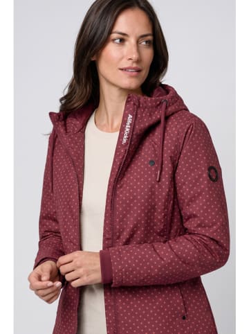 alife and kickin Übergangsjacke "Lilou" in Bordeaux