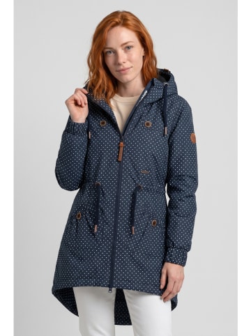 alife and kickin Parka zimowa "Charlotte" w kolorze granatowym