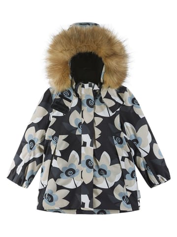 Reima Winterjacke "Muurame" in Schwarz/ Beige
