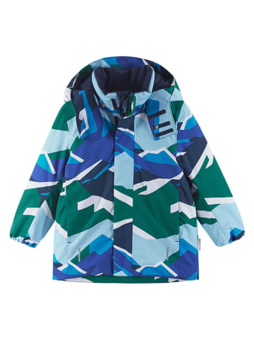 Winterjacke "Marttila" in Blau/ Grün