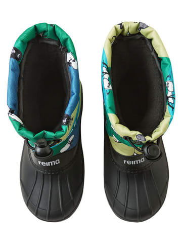Reima Leder-Winterboots "Moomin Nefar" in Bunt