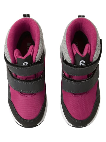 Reima Winterboots "Talvin" in Lila/ Schwarz
