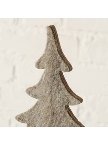 Dekoaufsteller "Tanona" in Beige - (B)27,5 x (H)51 cm