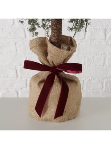 Dekobaum "Tresella" in Grün/ Beige - (H)78 x Ø 19 cm