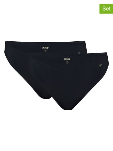 Joop! Bodywear 2er-Set: Strings in Schwarz