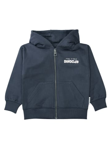 Sweatjacke in Dunkelblau