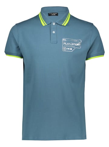 Koszulka polo w kolorze niebieskim