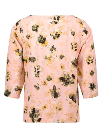 Zero Blouse rosé/zwart/geel