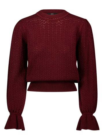 Zero Sweter w kolorze bordowym