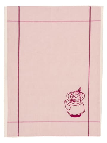 Moomin Ściereczka "Little My" w kolorze jasnoróżowym do naczyń - 70 x 50 cm