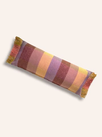 Kussenhoes ''Croma'' geel/paars/lichtroze