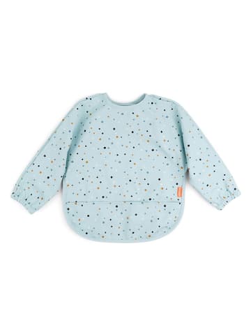 Ärmellätzchen "Happy dots" in Hellblau
