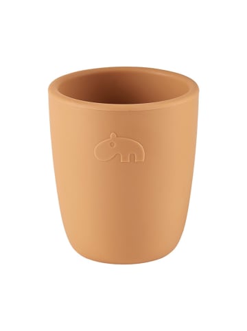 Kubek "Mini Mug" w kolorze jasnobrązowym - 160 ml