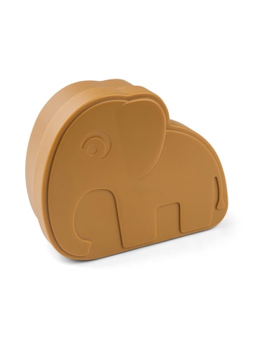 Lunchbox "Elphee" in Hellbraun - (L)17,7 x (B)14,5 x (H)6,5 cm