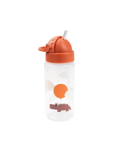 Trinkflasche "Happy clouds" in Orange - 350 ml