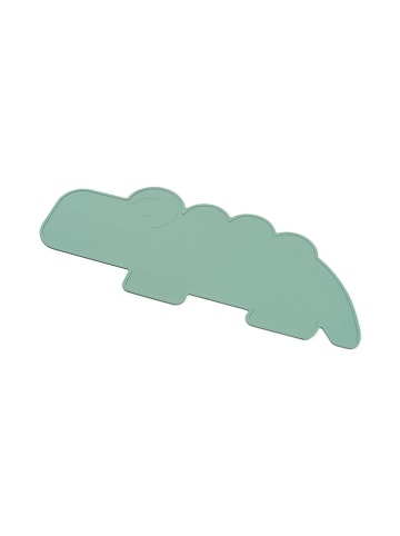 Silikon-Essmatte "Croco" in Grün