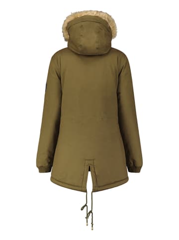 Parka "Ampumai" w kolorze khaki