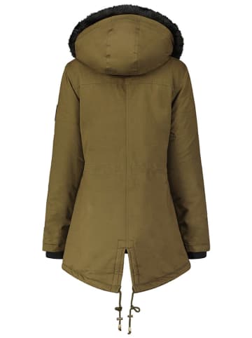 Parka "Celemai" w kolorze khaki