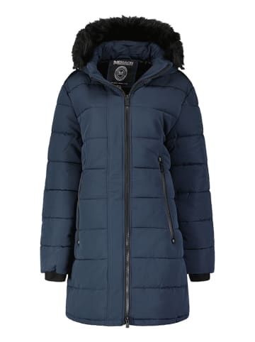 Parka "Autruchemai" w kolorze granatowym