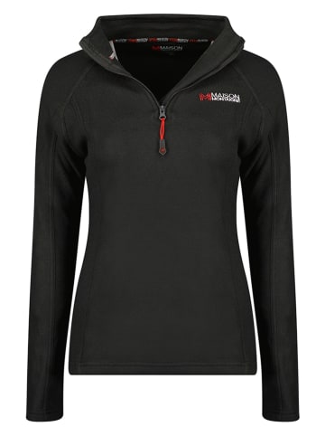 Bluza polarowa "Tumai" w kolorze czarnym
